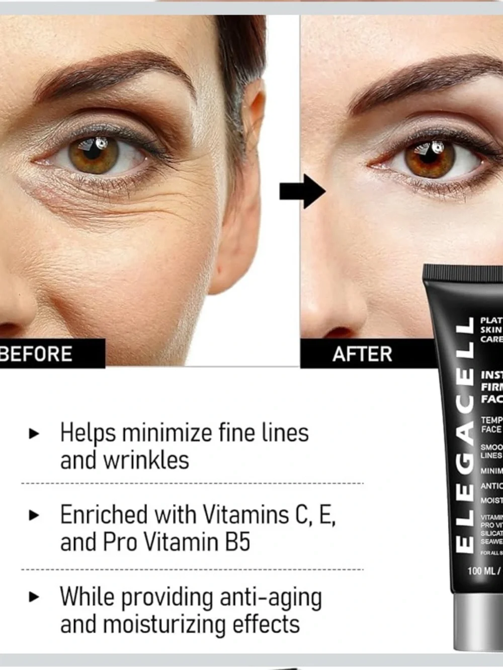 NWT ELEGACELL Instant Firming‎ Face